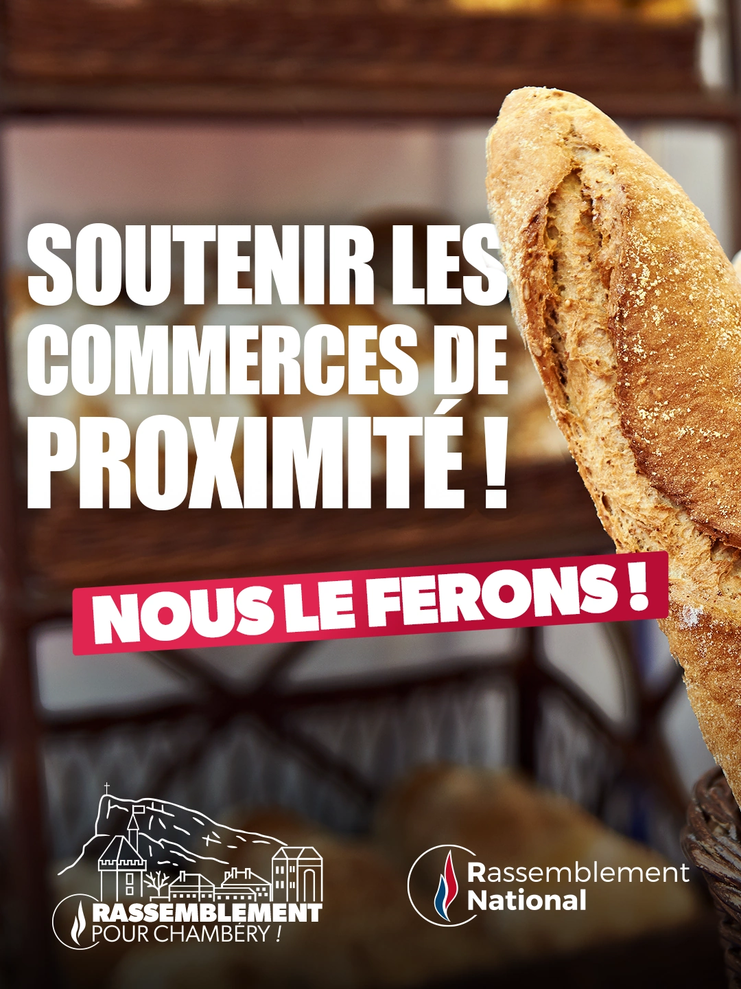 Soutenir les commerces de proximité, nous le ferons !